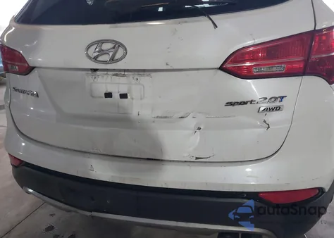 2013 Hyundai Santa Fe Sport 2.0T z USA, uszkodzony, nr VIN 5XYZWDLA1DG098263